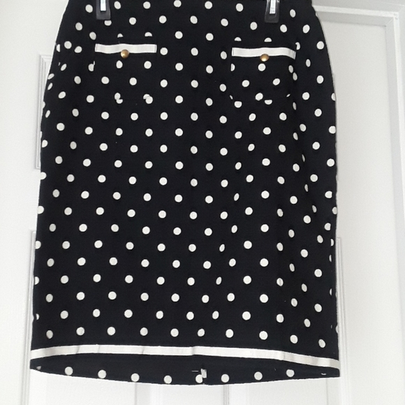 Talbots Polka dot pencil skirt | Size:10| Brand:Talbots - Picture 3 of 7